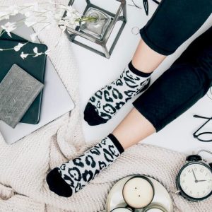 low section woman standing tiled floor 1048944 25649962